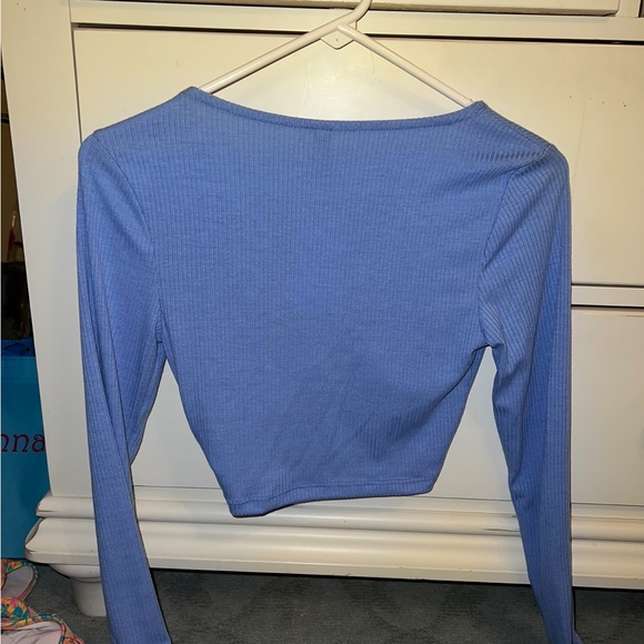 Long sleeve crop top - Picture 3 of 3